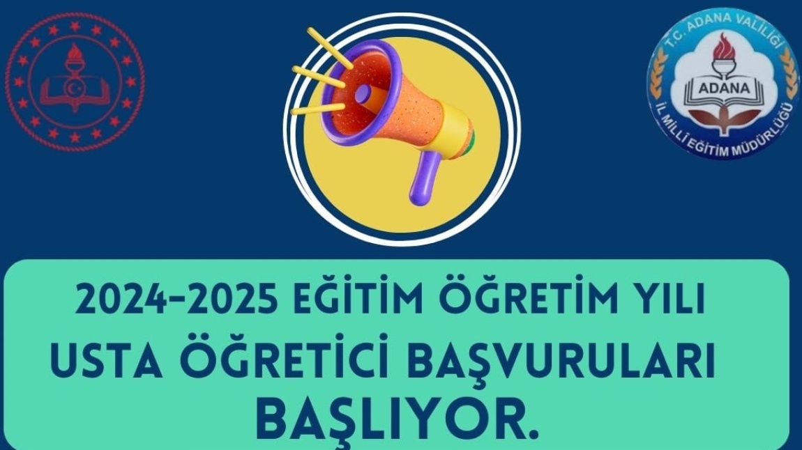 2024-2025 USTA ÖĞRETİCİLİK BAŞVURULARI BAŞLAMIŞTIR